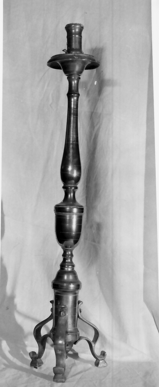 candeliere, serie - bottega calabrese (sec. XIX)