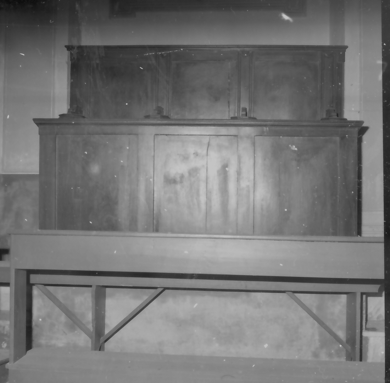 scanno, frammento - bottega calabrese (sec. XVIII)