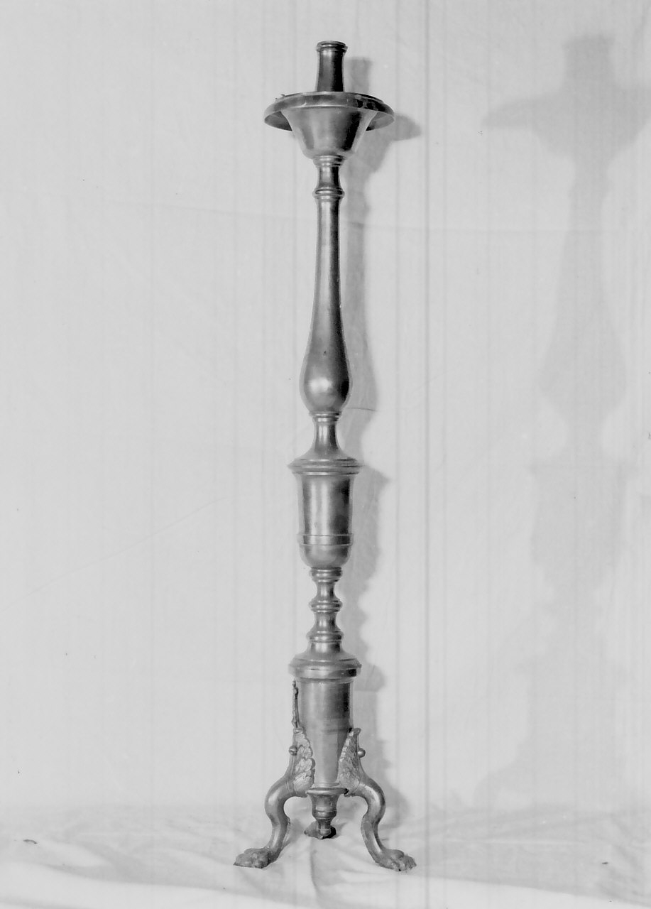 candeliere, serie - bottega Italia meridionale (sec. XIX)