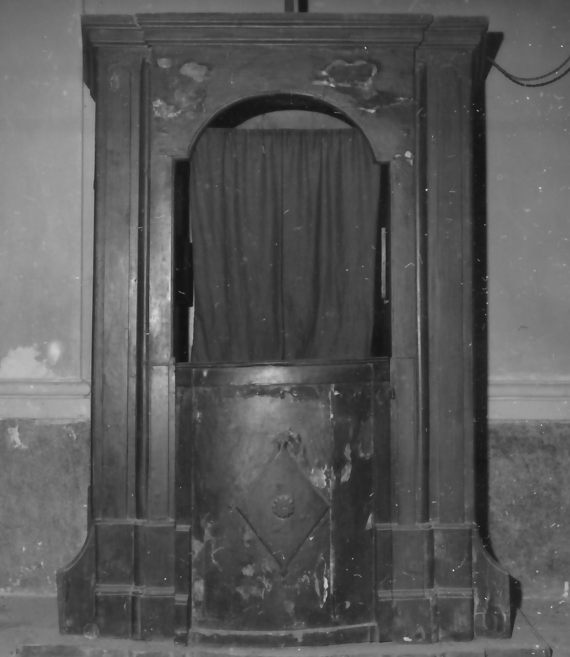 confessionale, opera isolata - bottega calabrese (sec. XIX)