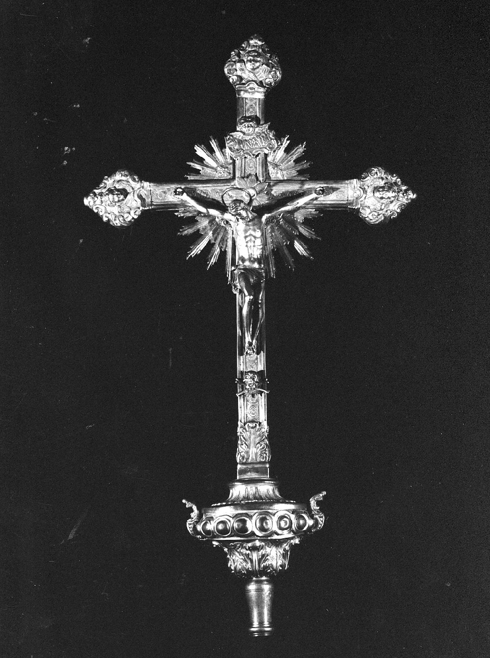 croce processionale di Caruso C (sec. XIX)