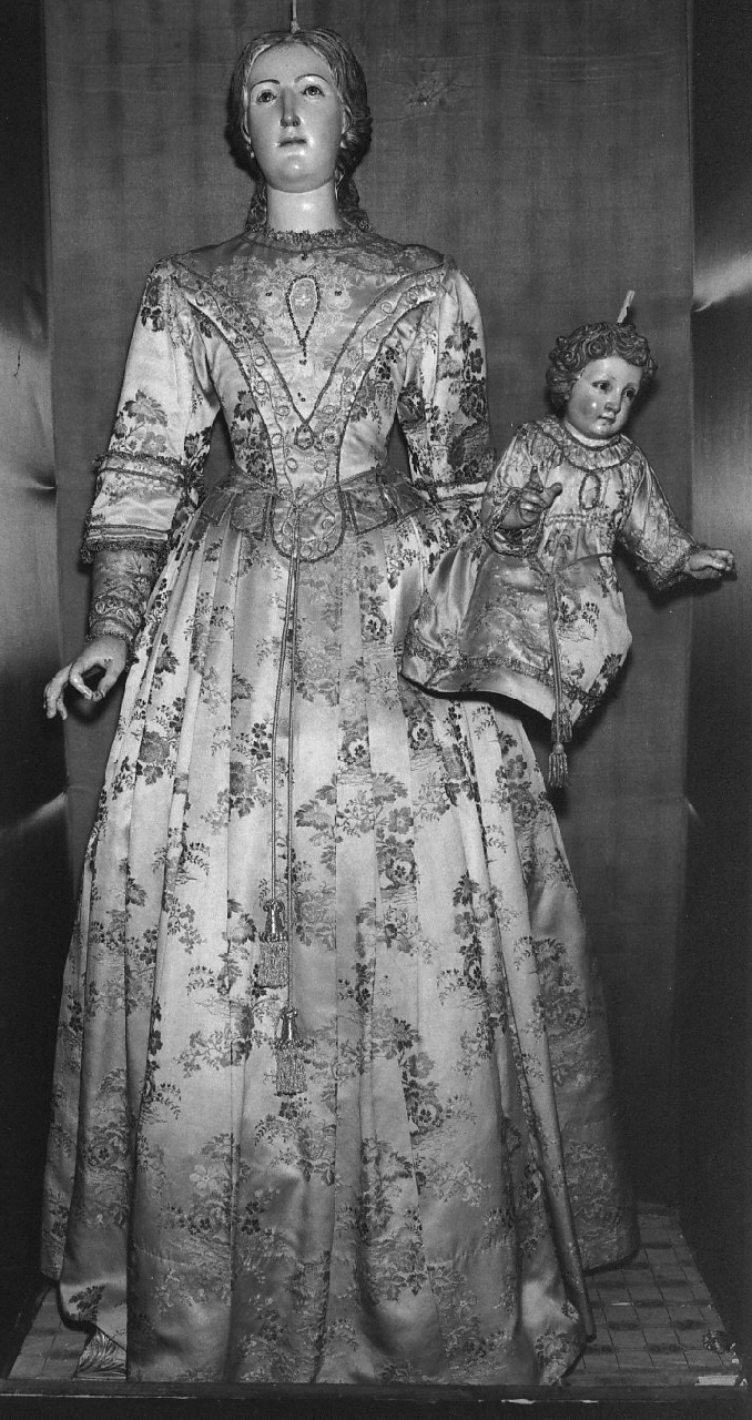 Madonna del Rosario (manichino) - bottega Italia meridionale (sec. XVIII)