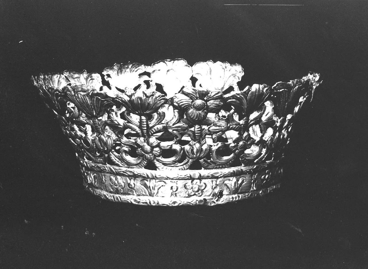 corona da statua - bottega Italia meridionale (sec. XVIII, sec. XIX)