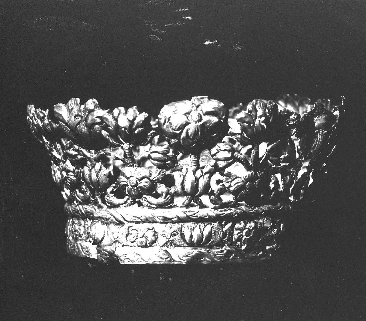 corona da statua - bottega Italia meridionale (sec. XVIII, sec. XIX)