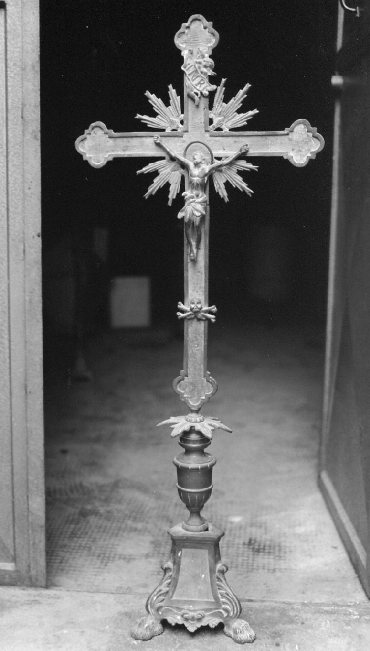 croce d'altare - bottega calabrese (fine sec. XIX)