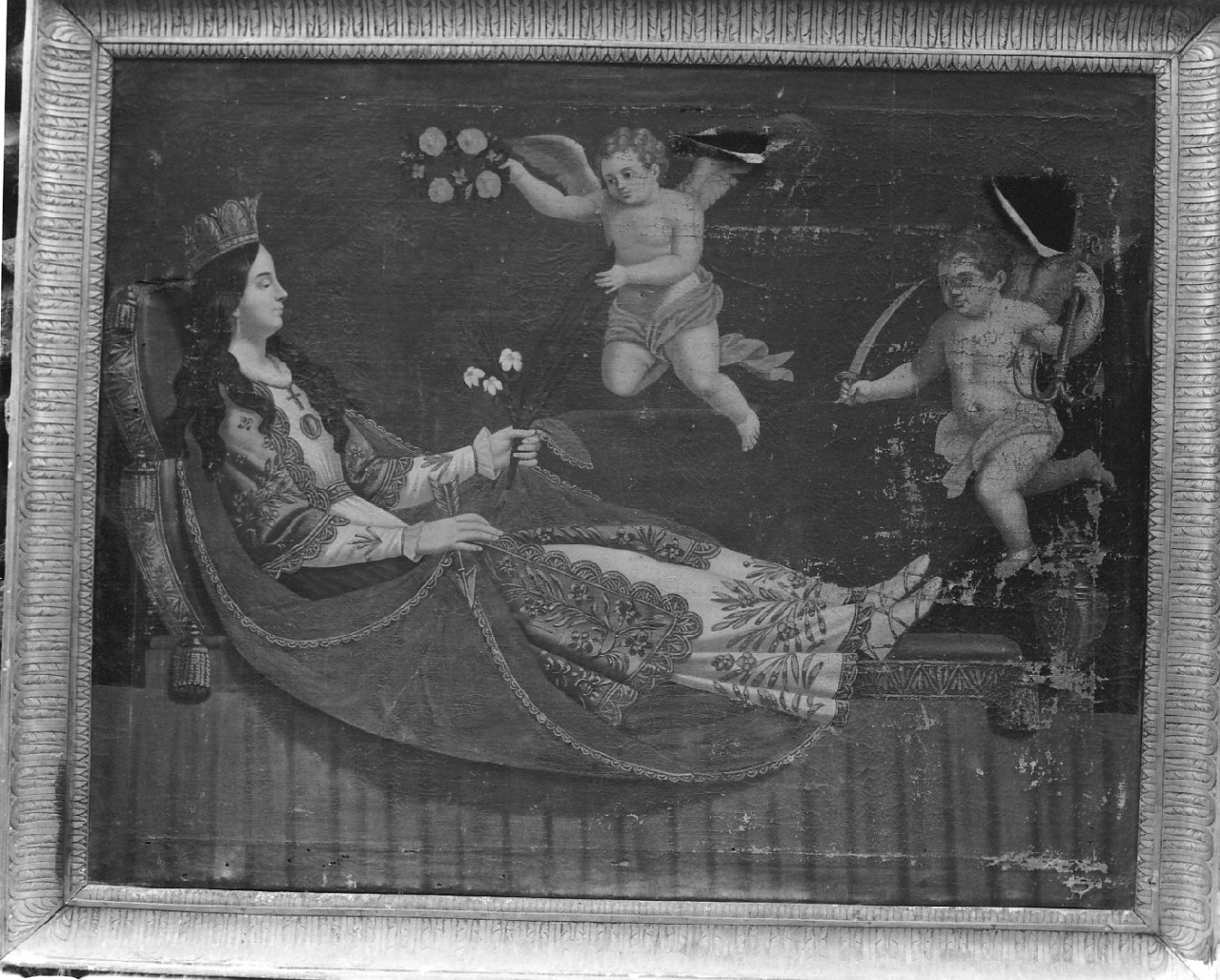 Santa Filomena Vergine e Martire (dipinto) - ambito calabrese (fine sec. XIX)