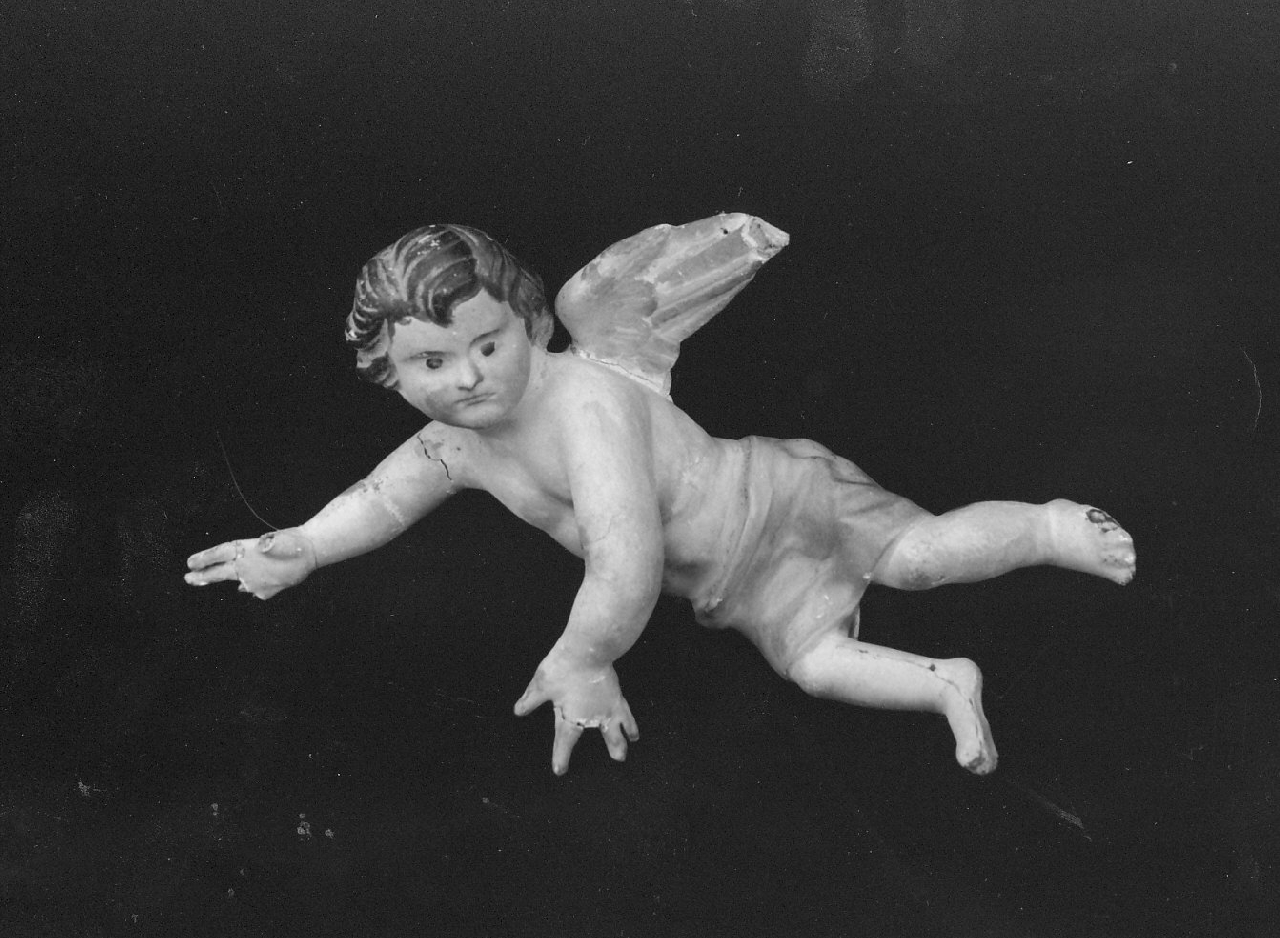 angeli (scultura, coppia) - bottega Italia meridionale (sec. XIX, sec. XX)