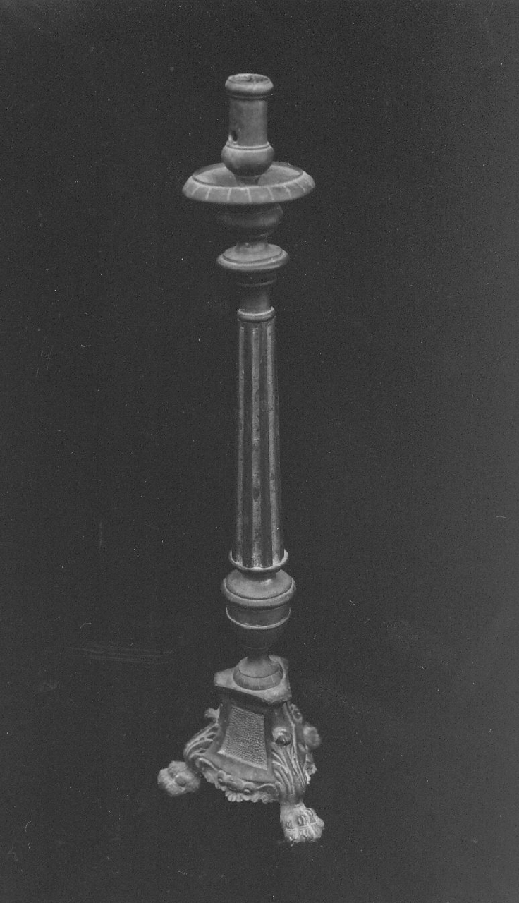 candeliere, serie - bottega Italia meridionale (inizio sec. XX)