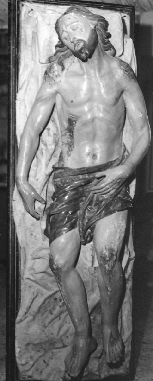 Cristo morto (statua) - bottega Italia meridionale (sec. XIX)