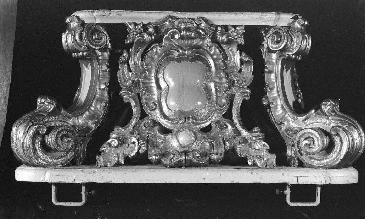 base processionale - bottega Italia meridionale (sec. XIX)