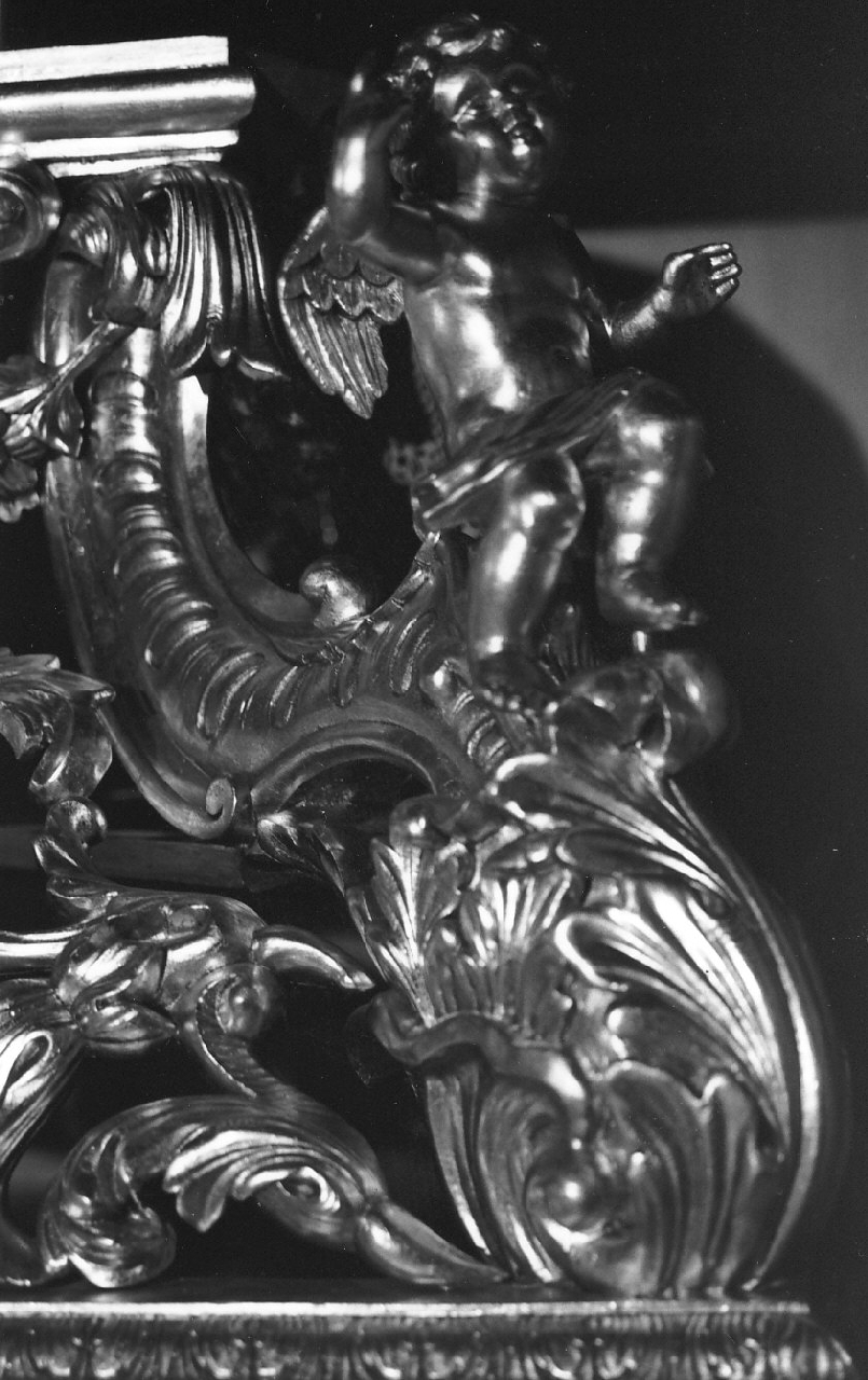 base processionale - bottega Italia meridionale (sec. XIX)