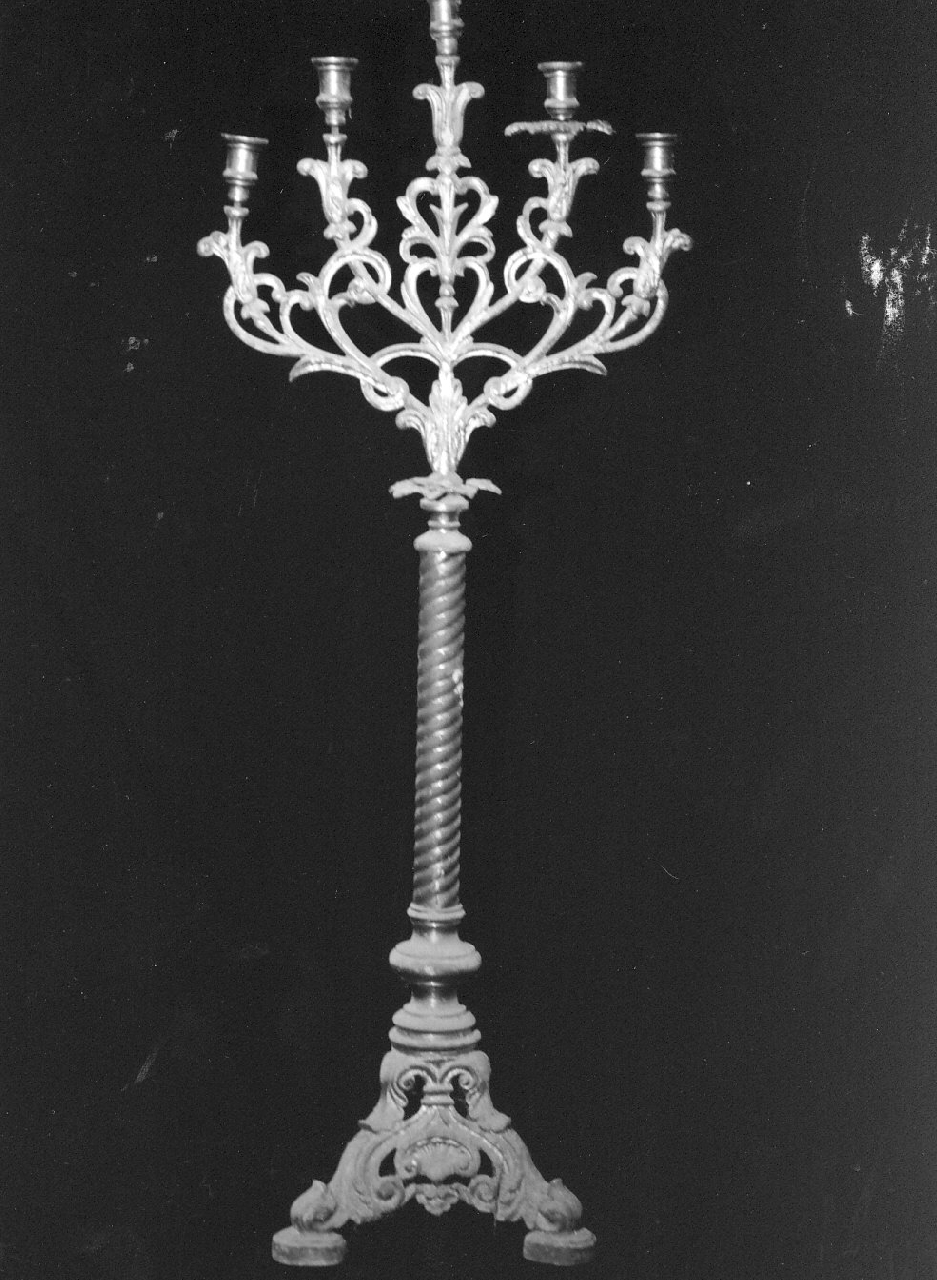 candelabro - bottega calabrese (sec. XIX)