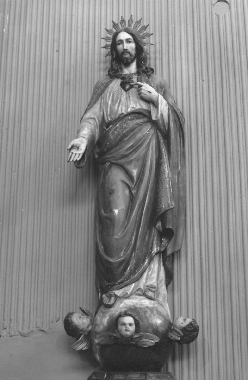 Sacro Cuore di Gesù (statua) - bottega Italia meridionale (sec. XIX)
