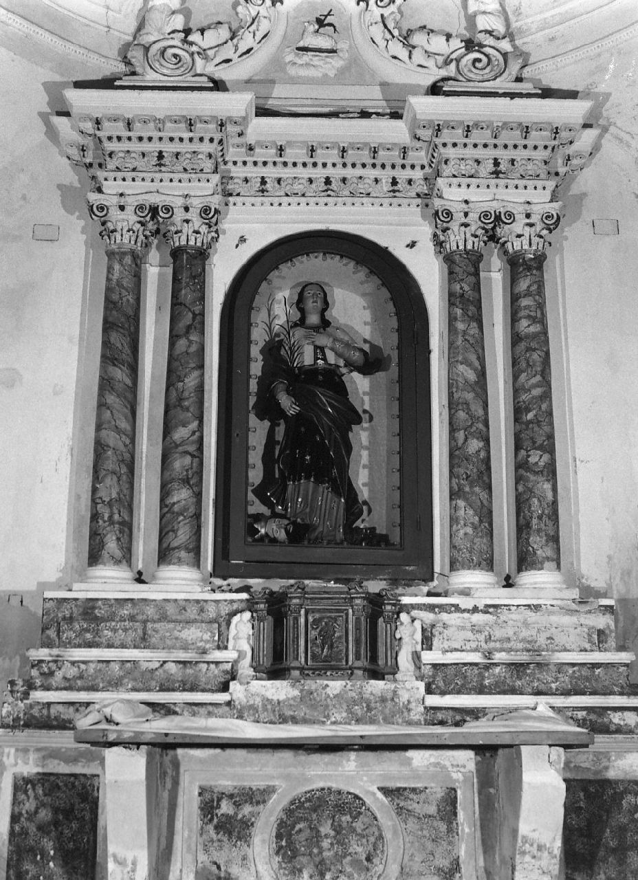 altare - bottega Italia meridionale (fine sec. XVIII)