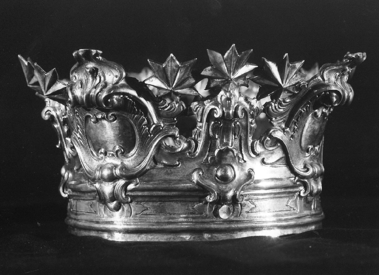 corona da statua - bottega Italia meridionale (sec. XVIII)