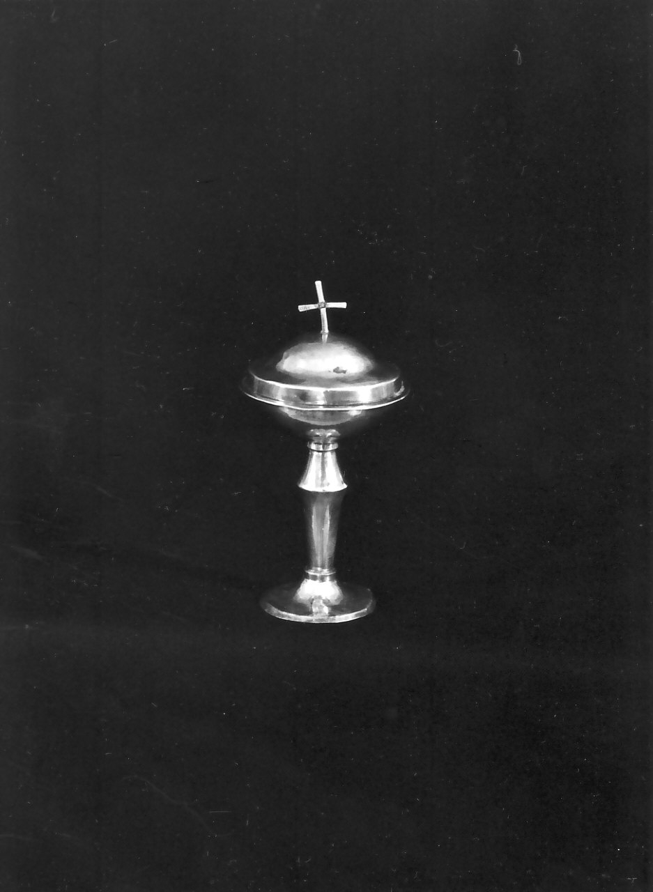 pisside da viatico - bottega napoletana (sec. XIX)