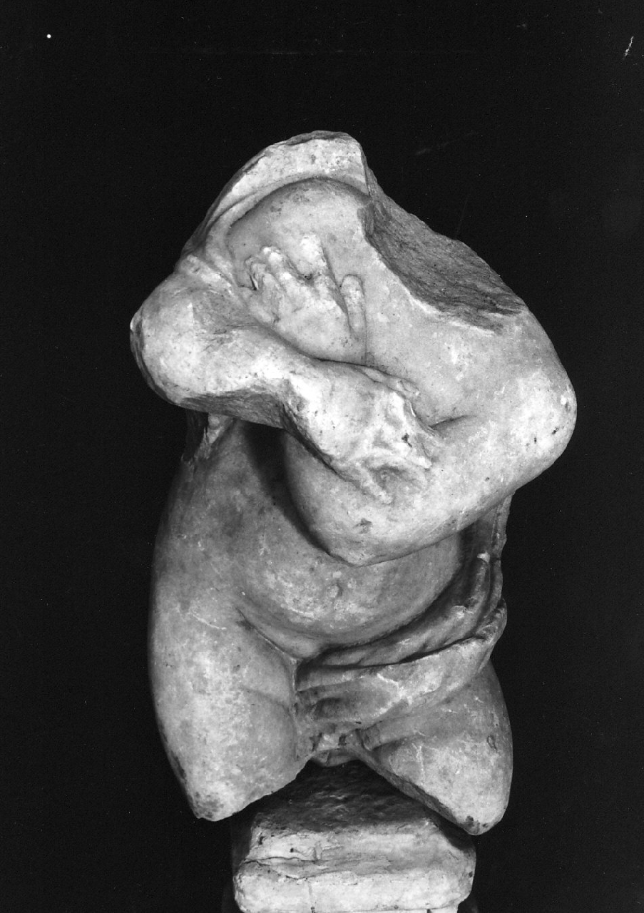 scultura, frammento - bottega Italia meridionale (sec. XVIII)