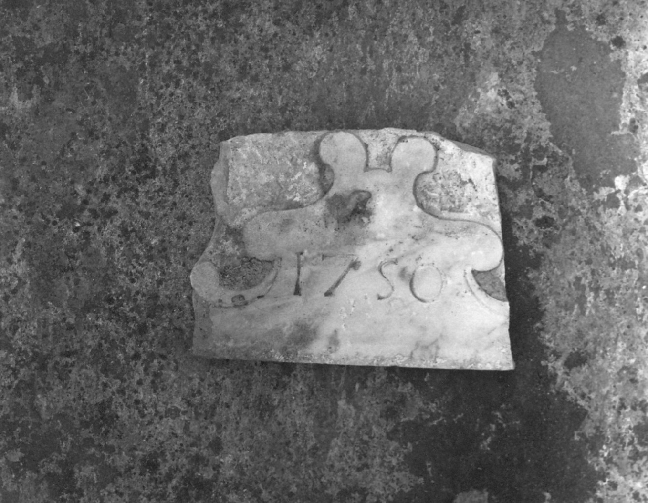 decorazione plastica, frammento - bottega Italia meridionale (sec. XVIII)