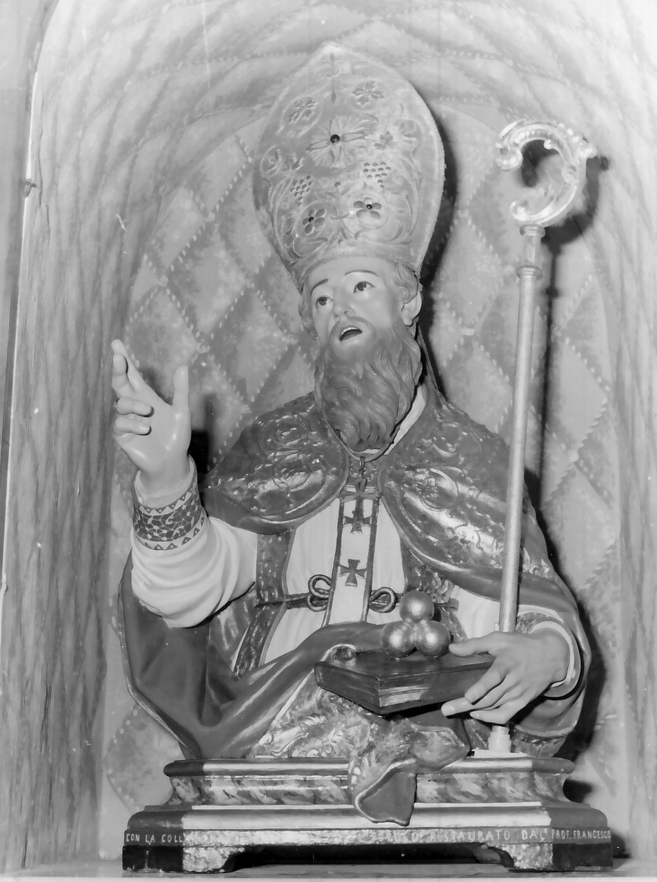 San Nicola di Bari (statua) - bottega Italia meridionale (sec. XVIII)