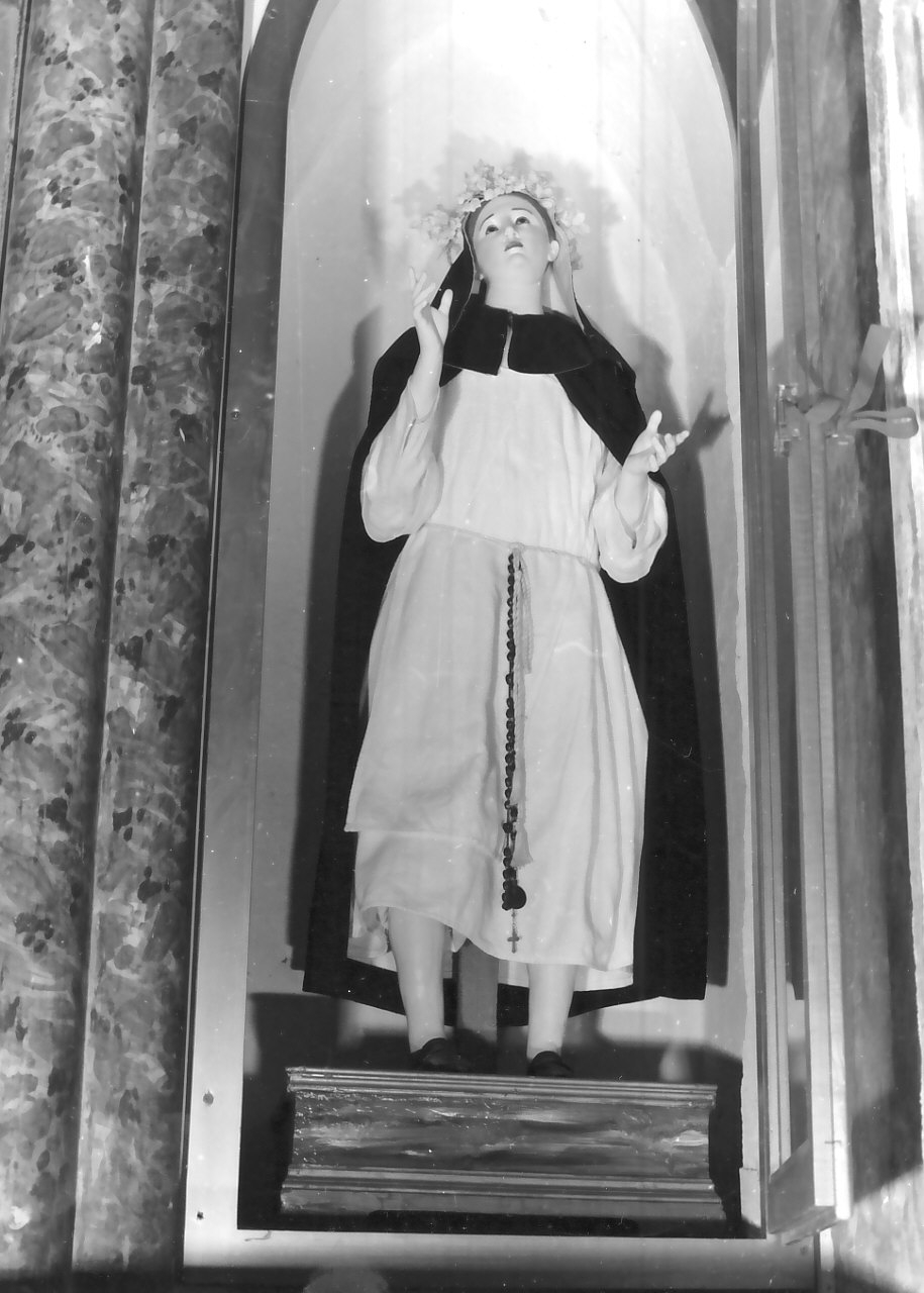 Santa Rosa da Lima (manichino, opera isolata) - bottega calabrese (fine/inizio secc. XIX/ XX)