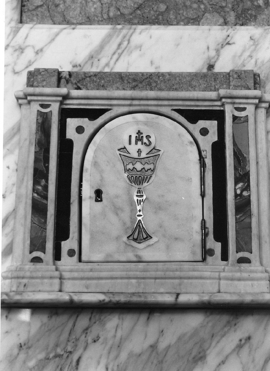 tabernacolo, opera isolata - bottega Italia meridionale (fine/inizio secc. XVIII/ XIX)