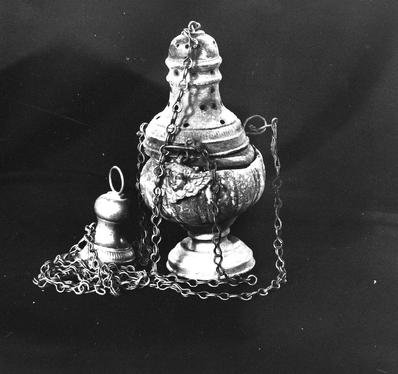 turibolo, opera isolata - bottega calabrese (fine/inizio secc. XIX/ XX)