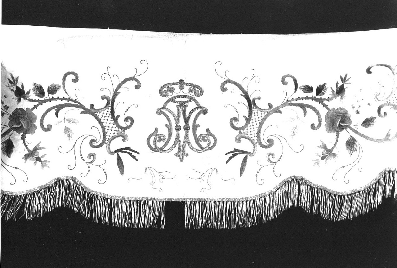 tovaglia d'altare, opera isolata - bottega calabrese (sec. XIX)