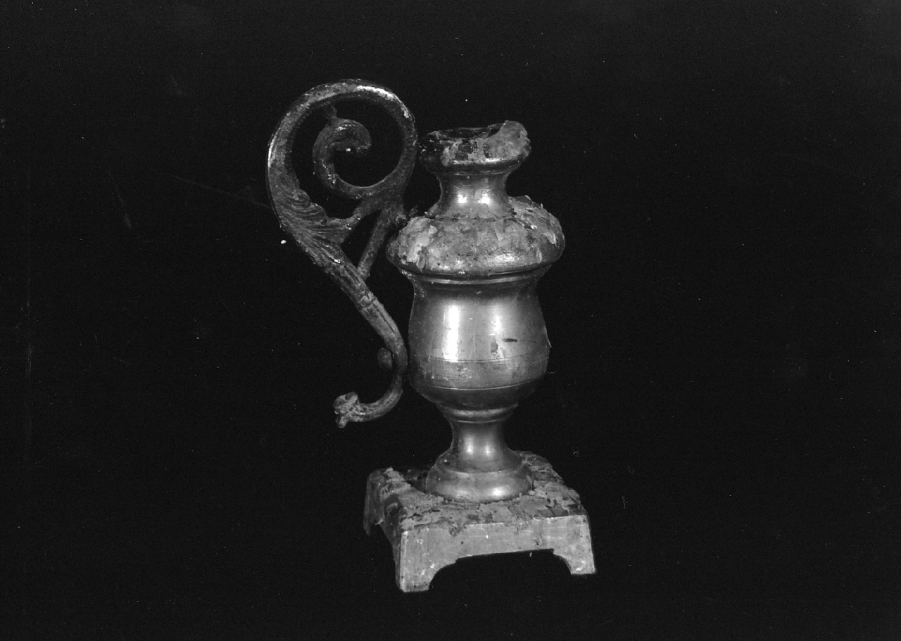 vaso d'altare per composizione floreale, opera isolata - bottega Italia meridionale (sec. XIX)