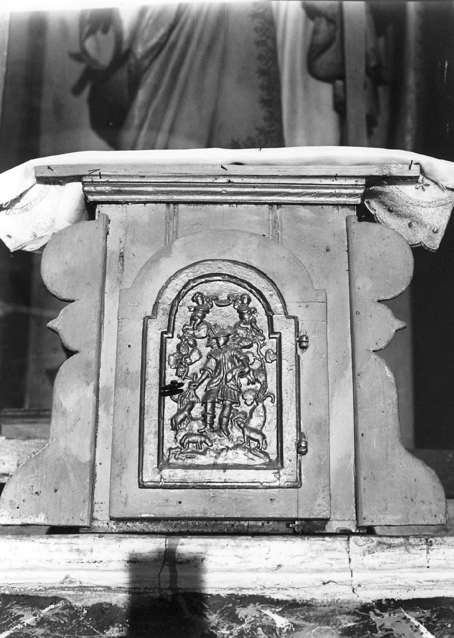 San Rocco (tabernacolo) - bottega calabrese (sec. XIX)