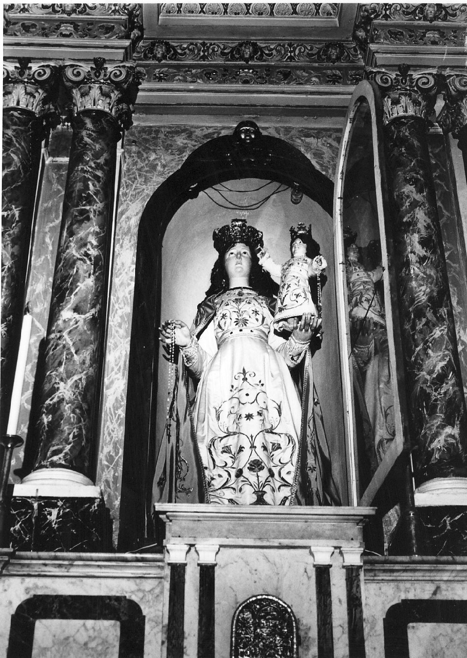 Madonna del Rosario (manichino) - bottega Italia meridionale (sec. XIX)