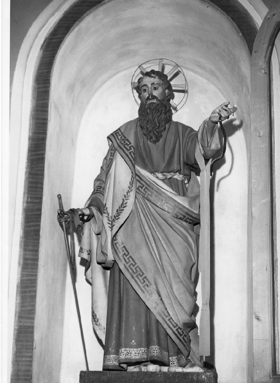 San Paolo (statua) - bottega Italia meridionale (fine/inizio secc. XIX/ XX)