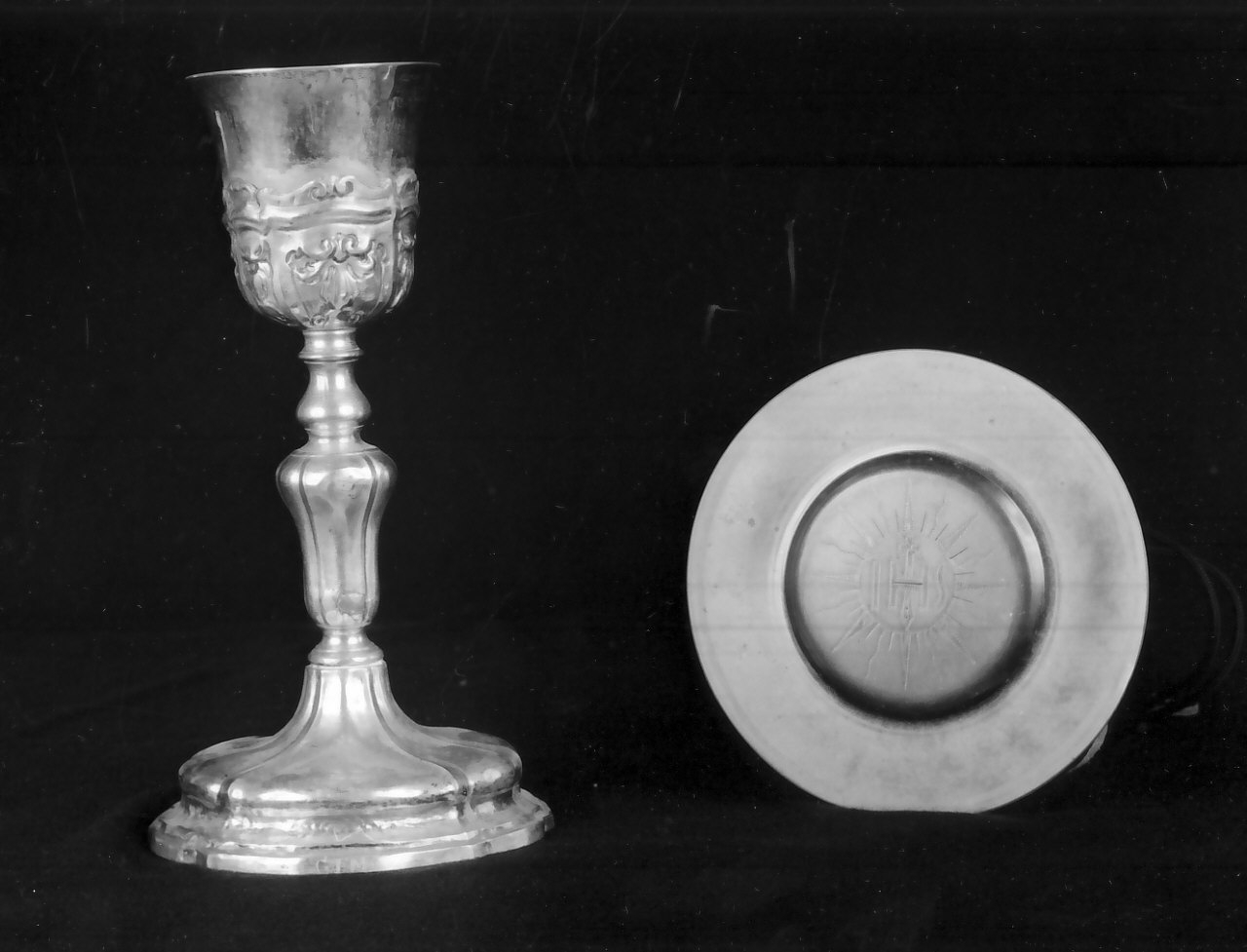 calice, opera isolata - bottega Italia meridionale (sec. XVIII)