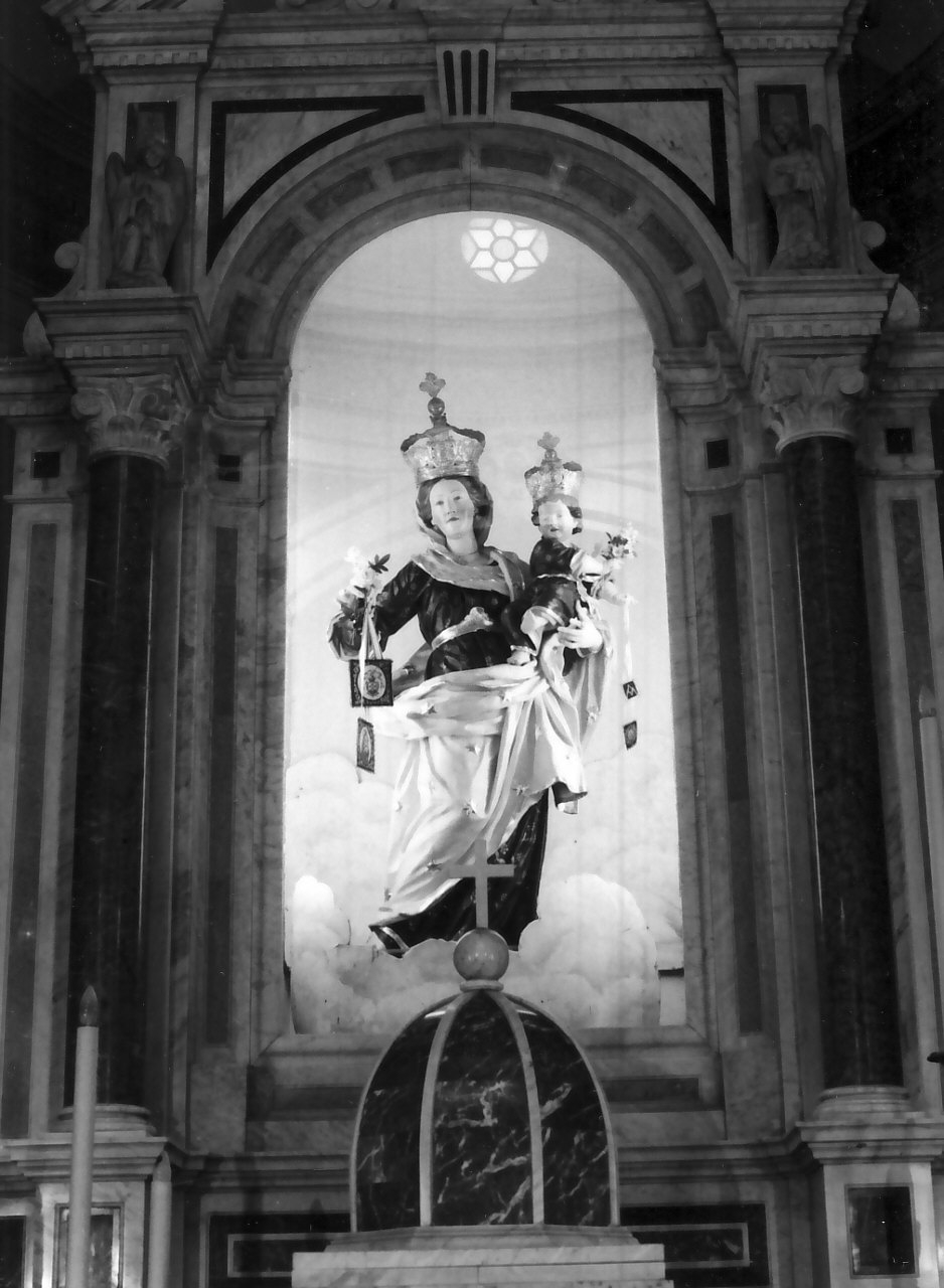 Madonna del Carmelo (statua, opera isolata) - bottega calabrese (fine sec. XVIII)