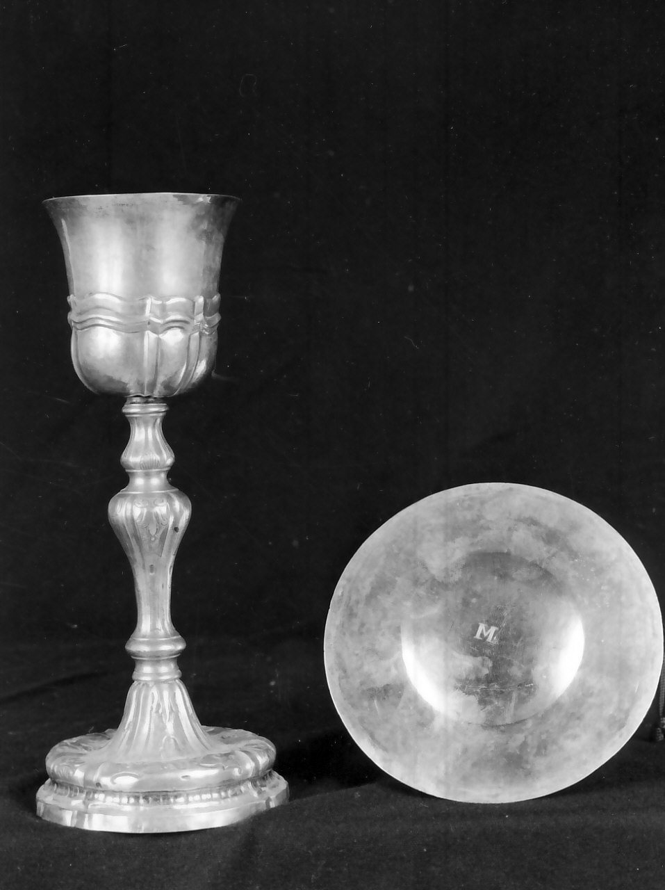 patena, opera isolata - bottega napoletana (sec. XVIII)