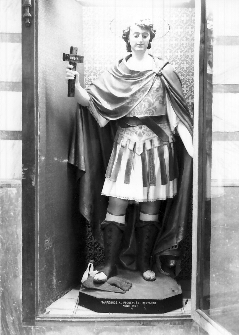 Sant'Espedito Martire (statua, opera isolata) - bottega Italia meridionale (sec. XIX)