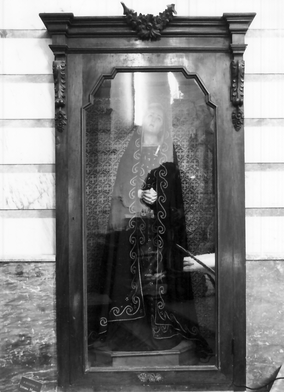 scarabattolo, opera isolata - bottega calabrese (fine sec. XIX)