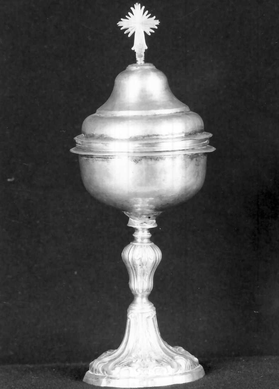 pisside, opera isolata - bottega Italia meridionale (seconda metà sec. XIX)