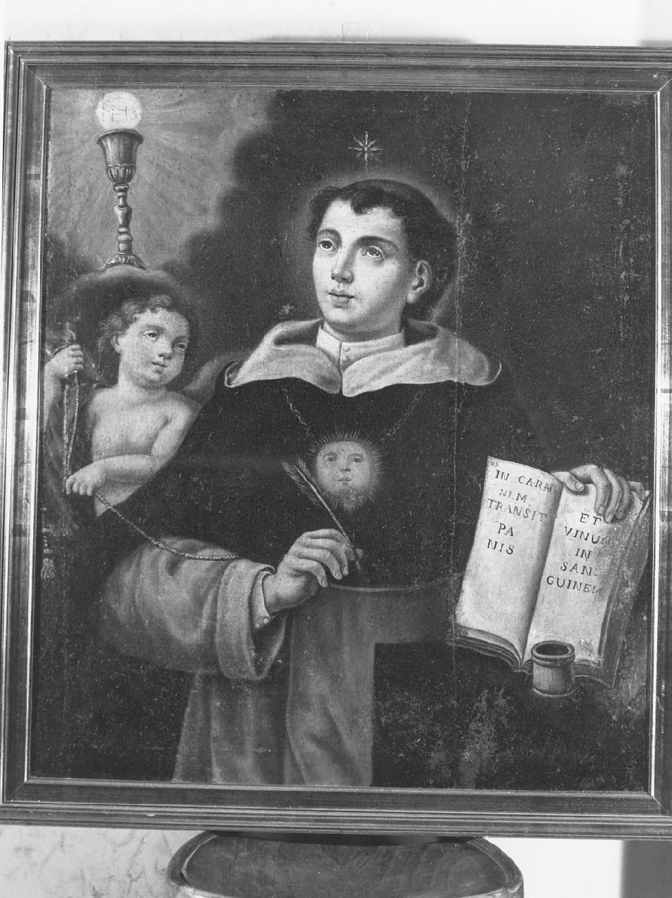 San Tommaso d'Aquino (dipinto, opera isolata) - ambito Italia meridionale (sec. XVI)