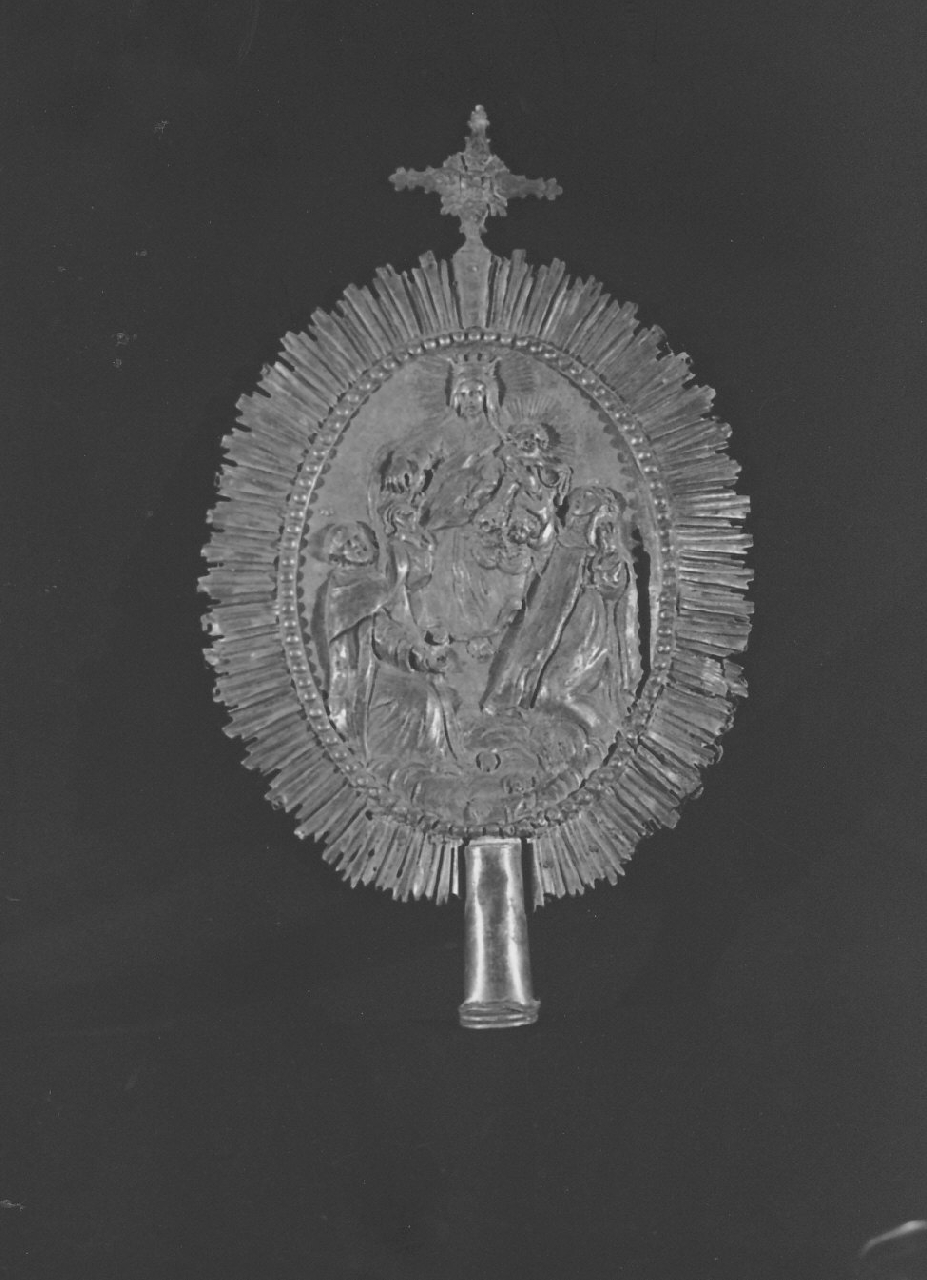 sergentina, frammento - bottega Italia meridionale (sec. XIX)