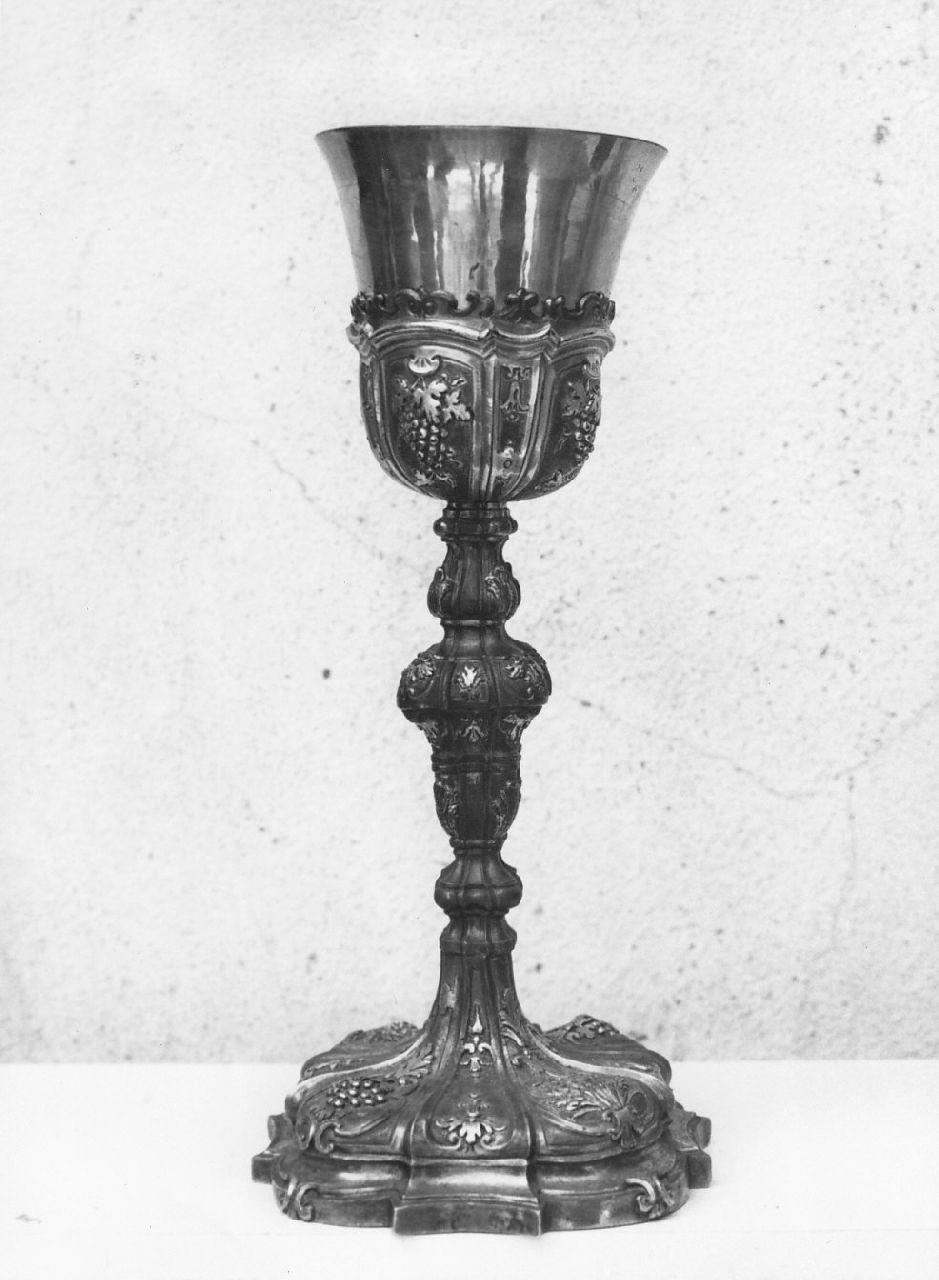 calice, opera isolata - bottega napoletana (fine sec. XVIII)