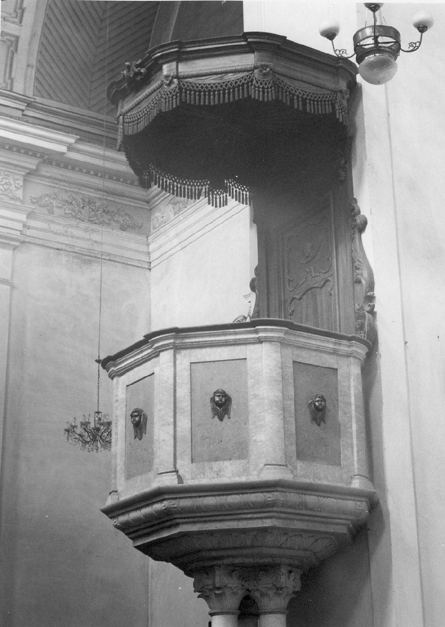 pulpito, opera isolata - bottega calabrese (sec. XIX)