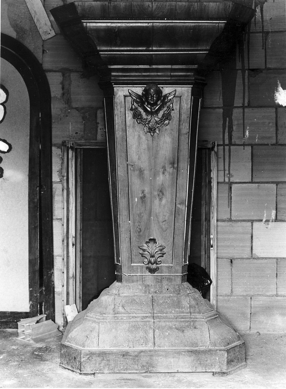 pulpito, opera isolata - bottega calabrese (sec. XIX)