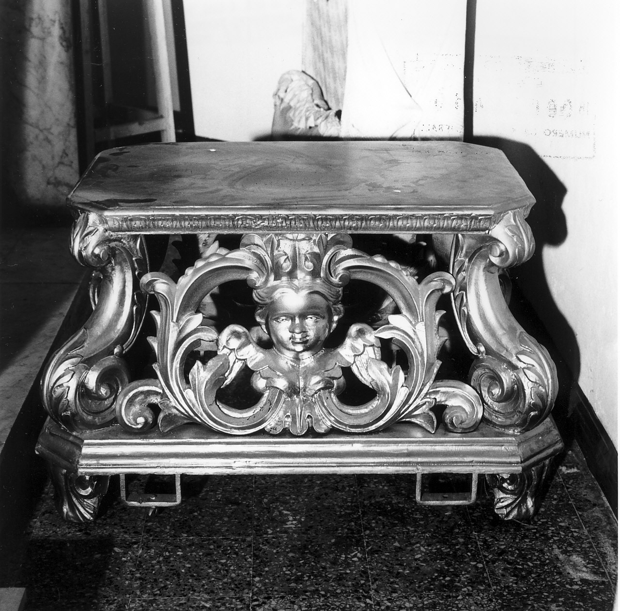 base processionale, opera isolata - bottega calabrese (sec. XVIII)