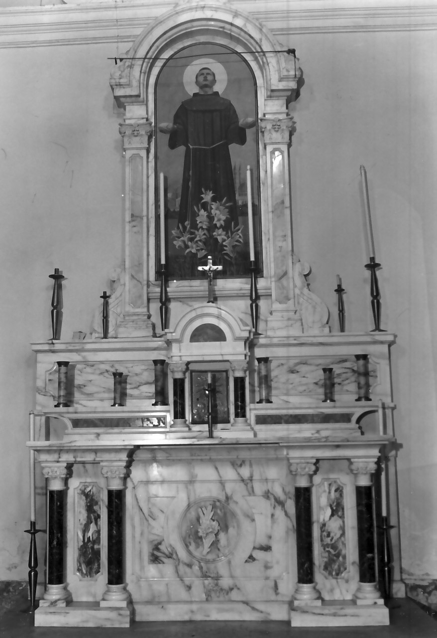 altare, opera isolata - bottega Italia meridionale (sec. XX)