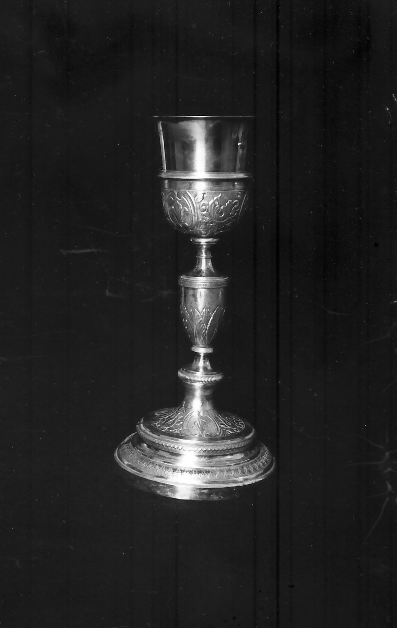 calice - bottega Italia meridionale (sec. XIX)