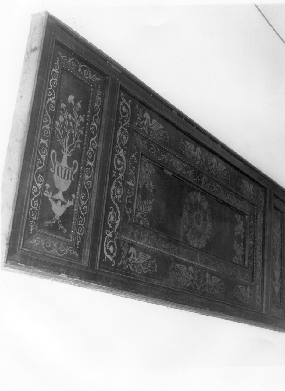 pluteo, frammento - bottega Italia meridionale (sec. XIX)