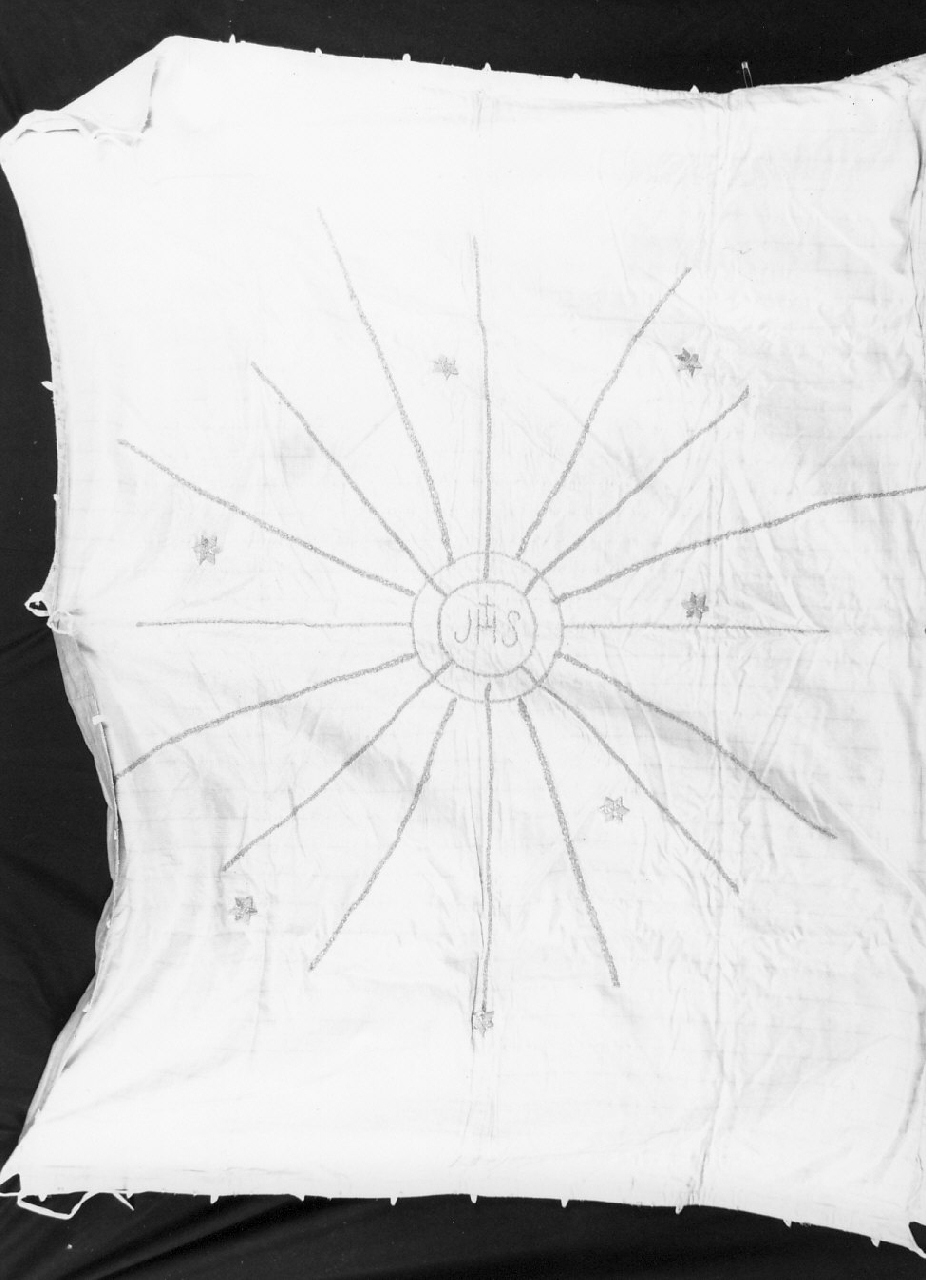 baldacchino processionale, opera isolata di Marazzita Concetta, Marazzita Giuseppa, Lo Re Maria Stella (inizio sec. XX)