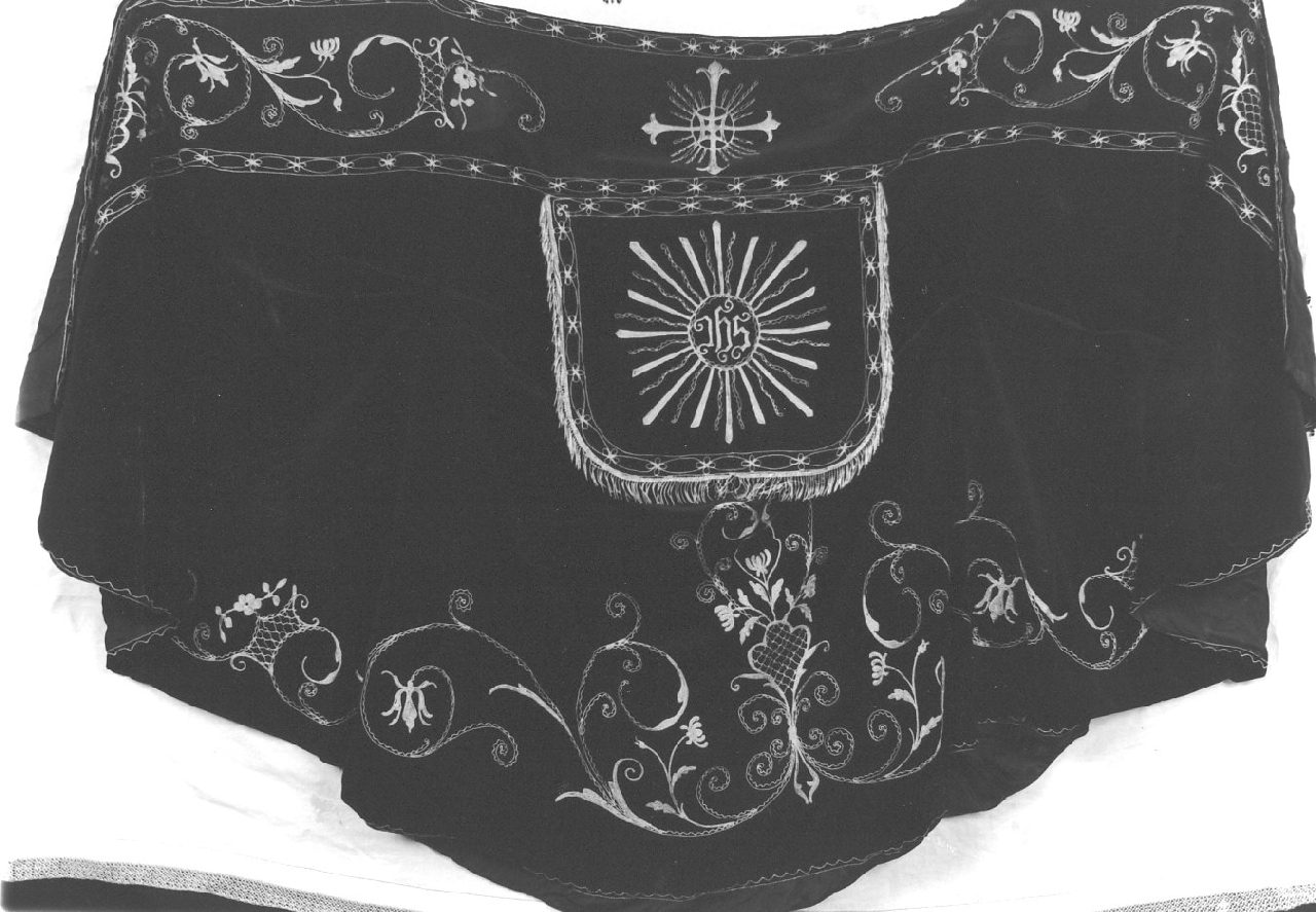 piviale, opera isolata - manifattura calabrese (seconda metà sec. XIX)