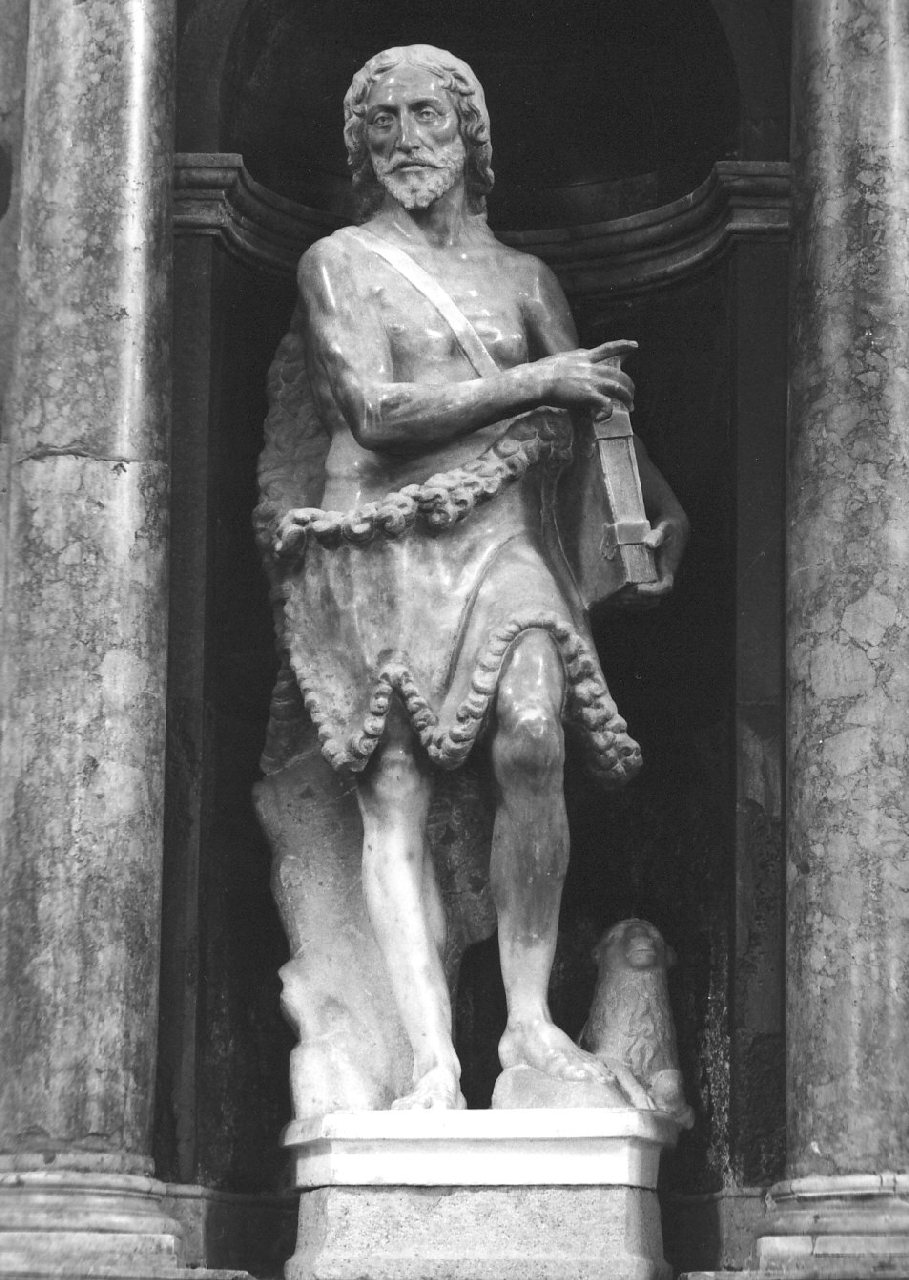 San Giovanni Battista (statua, opera isolata) - bottega toscana (sec. XVI)