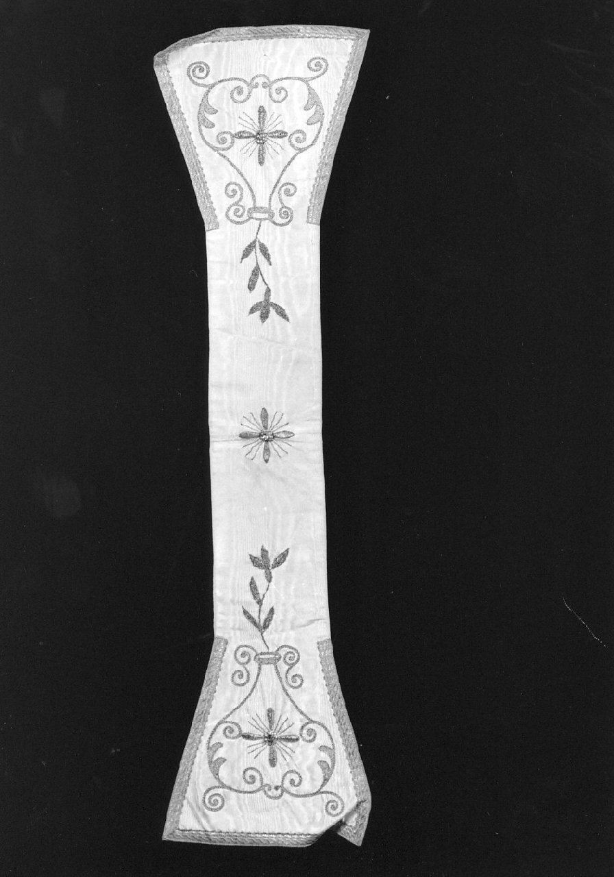 manipolo, opera isolata - manifattura calabrese (fine/inizio secc. XVIII/ XIX)